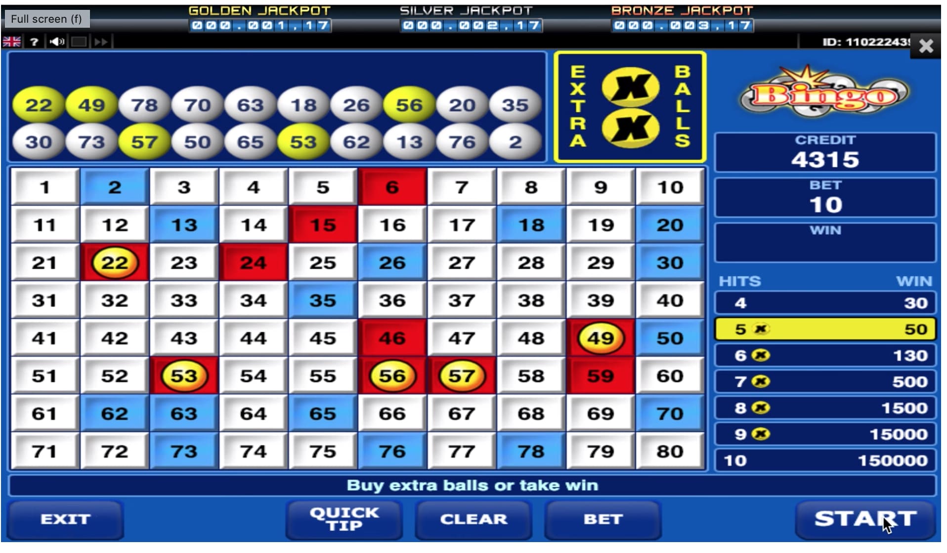 playing bingo online winnings irs